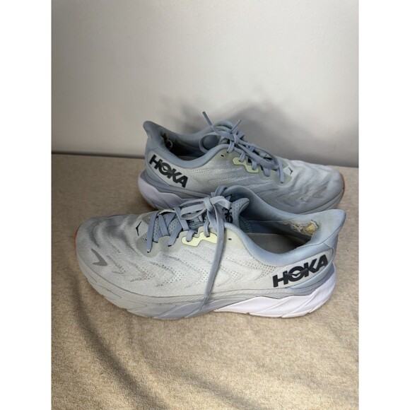 Hoka One One Shoes - Hoka One One Womens Arahi 6 Running Shoes Light Blue Sz 9.5